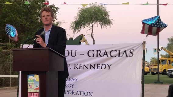 Kennedy Family Connects with Calexico