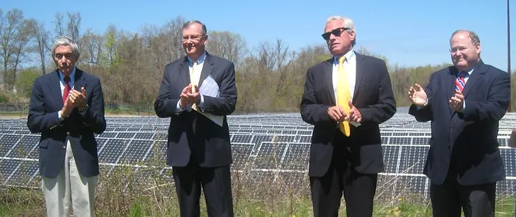 Agawam Solar Projects Inaugurated